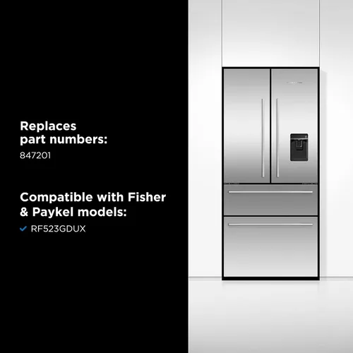 Miniatura 3 de Filtro de agua para refrigerador 847201, pieza de repuesto para filtro de nevera de cocina Fisher & Paykel – Filtros certificados por IAPMO