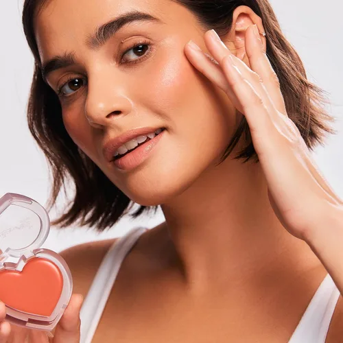Miniatura 4 de The Crème Shop Bálsamo para rubor en crema, construible, de larga duración, fácilmente mezclable para un acabado naturalmente húmedo, cosmético