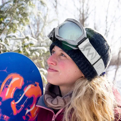 Miniatura 159 de OutdoorMaster OTG Gafas de esquí – Gafas sobre lentes para esquí y snowboard para hombres, mujeres y jóvenes – 100% de protección UV A1-vlt 46%