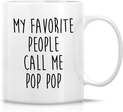 Miniatura 16 de Retreez Taza divertida – The Best Dads Get Promoted to Grandpa - Tazas de café de cerámica de 11 onzas – Regalos de cumpleaños divertidos