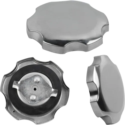 Miniatura 7 de FLYPIG Tapa de gasolina de repuesto cromada para Honda GX120 GX160 GX200 GX240 GX270 GX340 GX390 Tapa del tanque de gasolina del motor 17620-ZH7-013