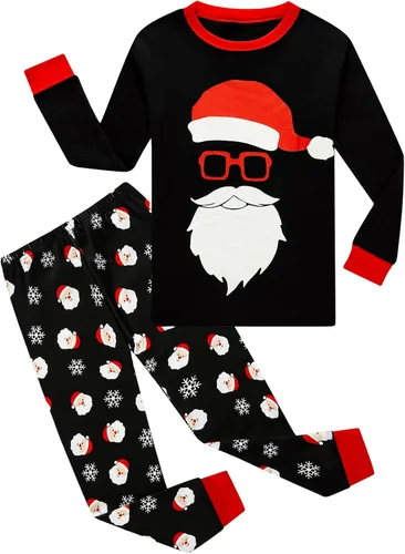 Miniatura 120 de Demifill Conjunto de pijamas de Halloween para niños y niñas, pijamas de Navidad, ropa de dormir para niños y niñas