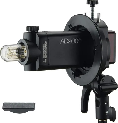 Miniatura 5 de Godox S2 Bowen Mount S-Type Soporte de flash para Godox V1 V860II AD200 AD200Pro AD400Pro Speedlite Strobe Flash