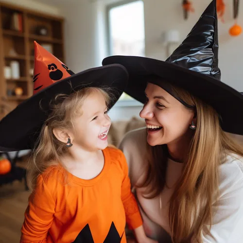 Miniatura 4 de LILIE&WHITE Aretes de Halloween para mujer, con sombrero de bruja, aretes colgantes de calabaza, aretes de gato negro, aretes de calavera, aretes