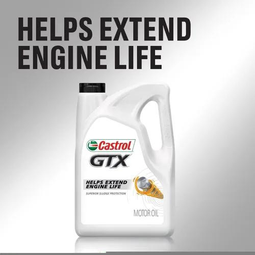 Miniatura 4 de Castrol Aceite de motor convencional GTX 10W-30, 5 cuartos de galón, paquete de 2