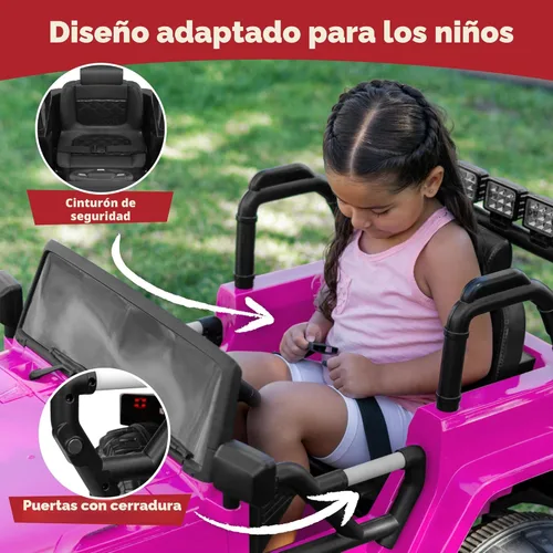 Miniatura 5 de Best Choice Products - Camión de 12 V con control remoto para montar, Rosado
