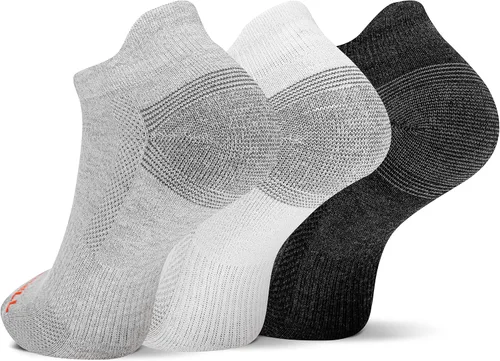 Miniatura 21 de Merrell Paquete de 3 calcetines de senderismo para mujer (pestaña de corte bajo/cuarto/tripulación)