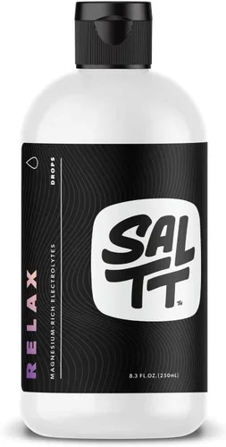 Miniatura 9 de SALTT Relax Gotas de magnesio – Cloruro de magnesio iónico con sodio, potasio, electrolitos – Gotas de minerales traza – sin gluten, sin azúcar