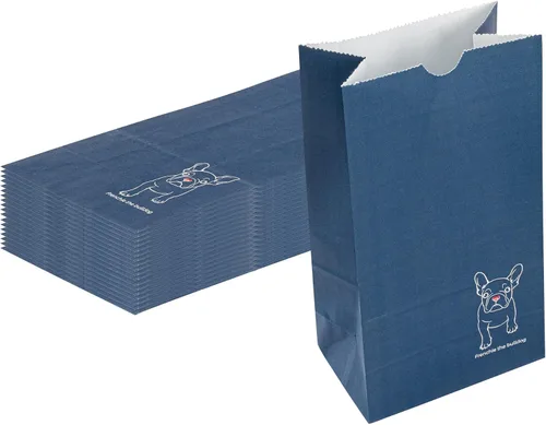 Miniatura 29 de Restaurantware Bag Tek - Bolsas de papel de 2 libras, 100 bolsas de almuerzo desechables, pequeñas para almuerzos, sándwiches y aperitivos, bolsas