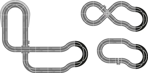 Miniatura 4 de Scalextric Salto y Sideswipe Extensión Pack 1:32 Ranura Car Race Track Accesorio C8194