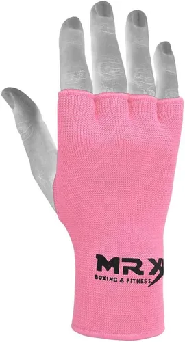 Miniatura 3 de Muay Thai - Guantes interiores de boxeo protectores para mano, puño de MMA (rosa, L)