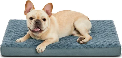 Miniatura 8 de Camas ortopédicas para perros con funda extraíble lavable, alfombrilla de espuma para mascotas con parte inferior antideslizante, camas impermeables