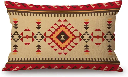 Miniatura 16 de Solekla Funda de almohada lumbar de flamenco rosa de 12 x 20 pulgadas, decorativa, para dormitorio, sala de estar, piñas y hojas exóticas, funda