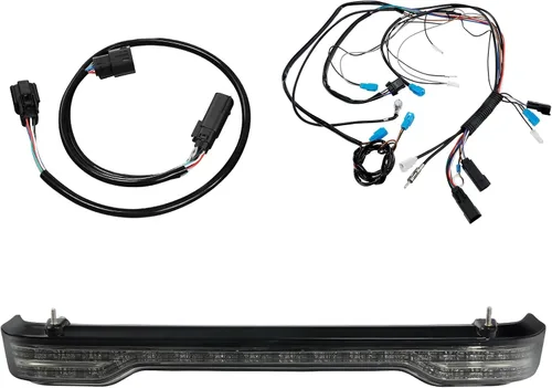 Miniatura 11 de TCMT Clear Len King Trunk LED Tail Light Assembly Wiring Harness Fits For Harley Touring Road King Road Street Electra Glide Tri Glide Ultra Limited