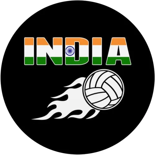 Miniatura 3 de India Volleyball Fans Jersey Pride Indian Flag Sport Lovers PopSockets Swappable PopGrip