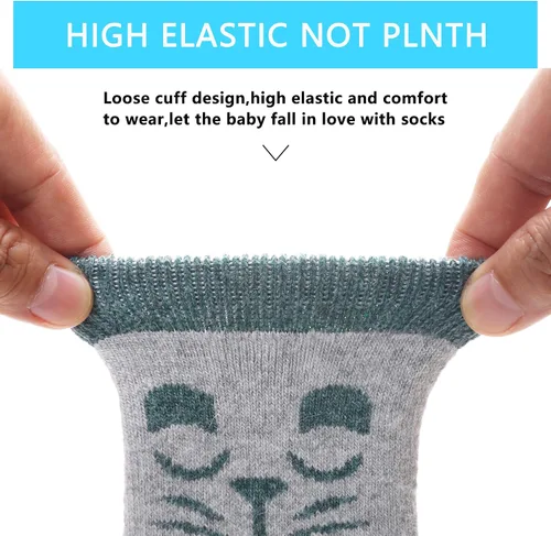 Miniatura 100 de Eocom 6 pares de calcetines de invierno cálidos de lana para niños y niñas