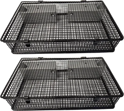 Miniatura 12 de Rugged Ranch Ratinator, trampa multi-captura para ratas, jaula humanitaria para interiores o exteriores, control de roedores para hogares, graneros