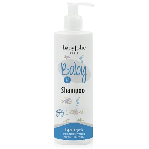Baby Jolie Champú para bebés París. Con fórmula sin lágrimas. Suave y seguro para recién nacidos y niños pequeños | 7.5oz (7.5 fl oz)