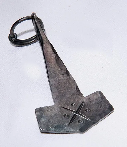 Miniatura 5 de Martillo de Thor- forjado a mano. Quien tenga este martillo, si es digno, poseerá el poder de Thor Hardened Blade- Colección de Arte