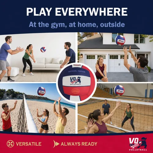 Miniatura 6 de Soft Volleyball - Foam, Silent, No-Deflate, Durable Indoor Volleyball for Training, Games & Practice - Soft on Arms, Safe for House