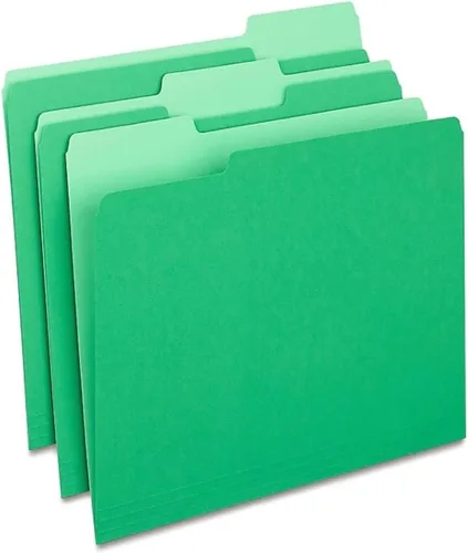 Miniatura 13 de Staples Carpetas de archivos, tamaño carta, pestañas superiores de corte 1/3, azul, papel duradero de 10.5 puntos, paquete de 100
