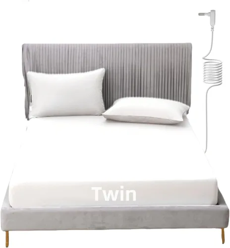 Miniatura 24 de Grounding - Sábana de cama tamaño King con cordón de 15 pies, 90% algodón orgánico + 10% fibra plateada, sábanas conductivas para un mejor sueño