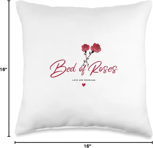 Miniatura 4 de El and Nic Bed of Roses - Almohada de podcast, 16 x 16 pulgadas, multicolor