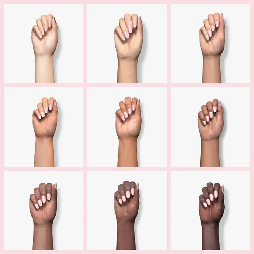 Miniatura 4 de Revel Nail Polvo de inmersión – Esmalte de uñas en polvo transparente y rosa, polvo de inmersión resistente a las virutas con vitamina E y calcio