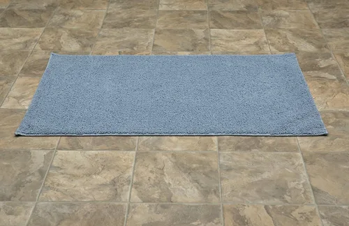 Miniatura 14 de Garland Rug Queen Cotton Sea Foam de 22 x 60 pulgadas ultra suave, afelpada, altamente absorbente, lavable a máquina, toalla de suelo para ducha