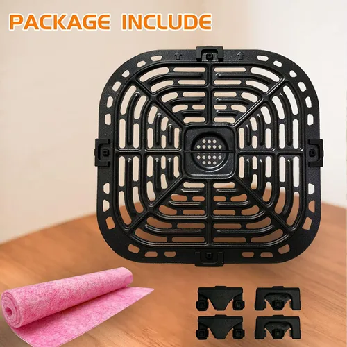 Miniatura 6 de Bandeja de platos para freidora de aire Instant Vortex Plus de 6 cuartos de galón, 5.7 cuartos de galón, rejilla de inserción de parrilla premium