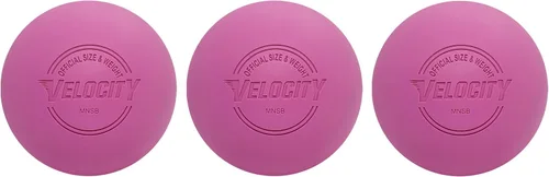 Miniatura 60 de Pelotas de lacrosse Velocity - 1, 2, 3, 6, 12, 18, 24, 36, 60 y 120 paquetes - para práctica, tamaño oficial aprobado por la NFHS y la universidad