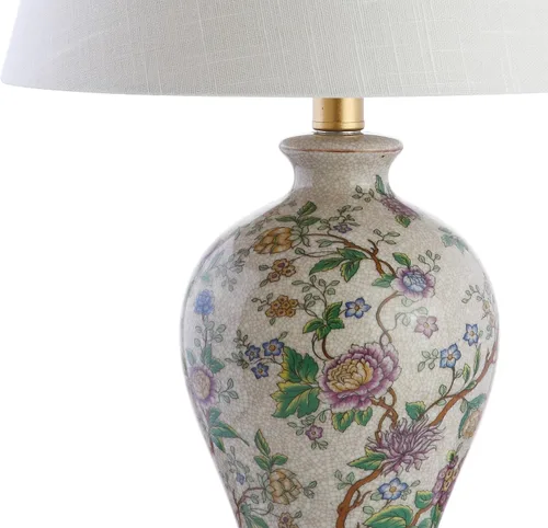 Miniatura 3 de Eyely EYL3009A Mae - Lámpara de mesa LED floral de 24 pulgadas para sala de lectura, sala de estar, oficina, dormitorio, clásica, cabaña