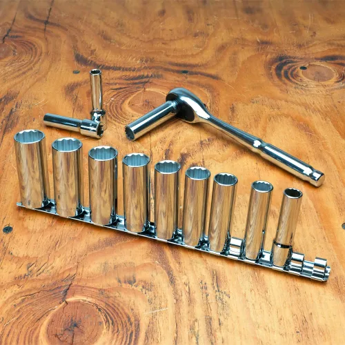 Miniatura 3 de Proferred S09201 Juego de llaves métricas estándar de 1/2", 15 piezas, 12 puntos
