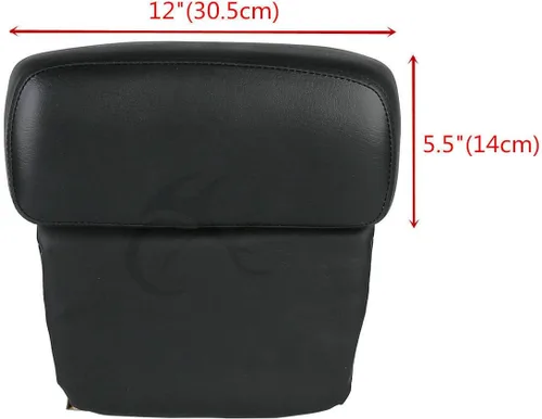 Miniatura 3 de TCT-MOTORPARTS Tronco y respaldo picados color negro vivo para Harley 1997-2013 Touring Electra Glide Ultra Limited Street Glide Raod Glide