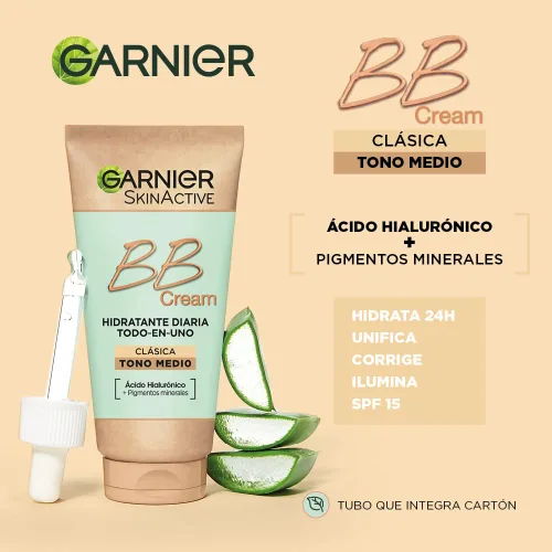 Miniatura 2 de Garnier - BB NATURAL SKIN 1.7 fl oz crema semitono