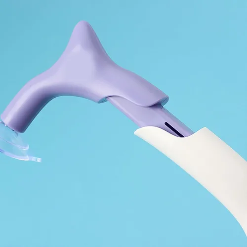 Miniatura 5 de Reglas de acolchado, soporte para regla de acolchado, agarre de regla de doble ventosa, herramientas de costura para bricolaje, mango de regla
