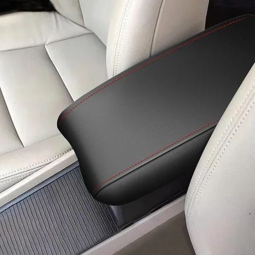 Miniatura 8 de AOMSAZTO Reposabrazos de Altura para Honda Civic 2006-2011 Negro de Cuero Central