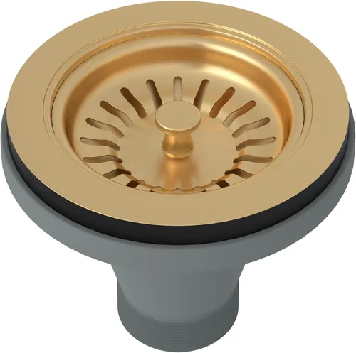 Miniatura 11 de ROHL 735PN Colador manual de cesta sin control remoto emergente Níquel pulido