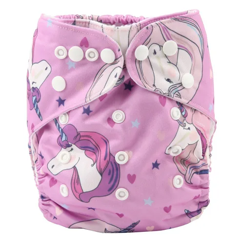 Miniatura 31 de Pañal de bolsillo para bebé, reutilizable, lavable, 8 libras a 36 libras (flecha)