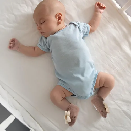 Miniatura 7 de Calcetines de algodón con agarre antideslizante para bebés, bebés, niñas, regalos para niñas