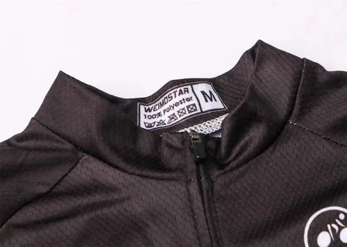 Miniatura 4 de Maillot de ciclismo para hombre, con cremallera completa, para bicicleta