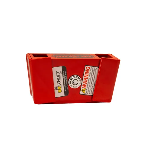 Bloqueo para excavadora - Cerradura antirrobo para motores de tierra y equipos pesados - Accesorios para excavadoras y dispositivos de seguridad
