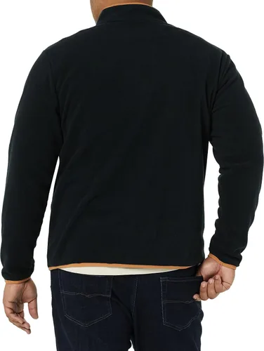 Miniatura 4 de Tienda Essentials Chaqueta de forro polar con cierre frontal para hombre