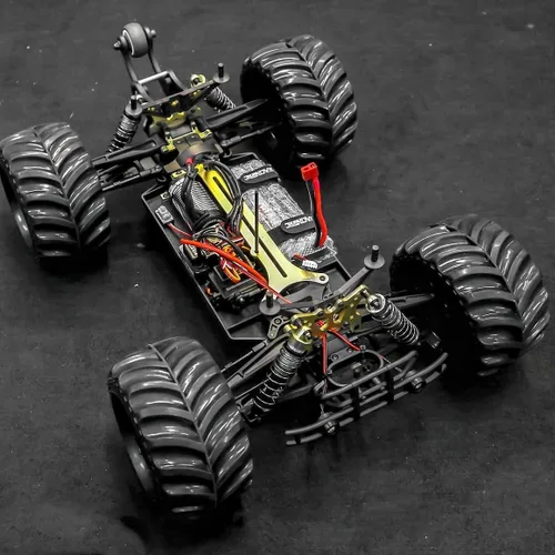 Miniatura 8 de JLBRACINGRC Auto RC sin escobillas de 1/10 para adultos, rápido 50+ mph de alta velocidad RTR RC camión, camión monstruo todoterreno 4WD, auto