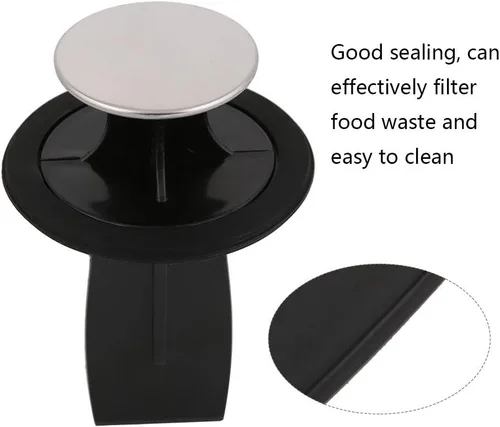 Miniatura 5 de Tapón de agua de drenaje, eliminación de basura, dispensador de tapón de agua, dispensador de desechos de alimentos, accesorio para fregaderos