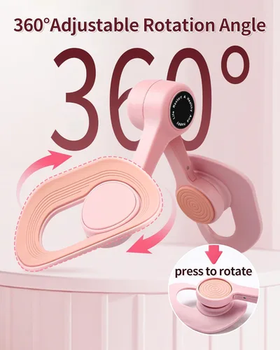 Miniatura 4 de Thigh Trainer for Women, 360° Adjustable Pelvic Floor Muscle Trainer, Inner Thigh Exerciser, Multi-Function Home Gym Equipment for Hip, Leg, Arm &