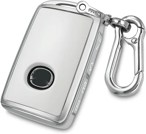 Miniatura 8 de Kirsnda Funda para llavero Mazda, funda con llavero, protección de TPU suave, 4 botones para llave 2019-2025 para 3, Hatchback, CX-50, CX-30, CX-70