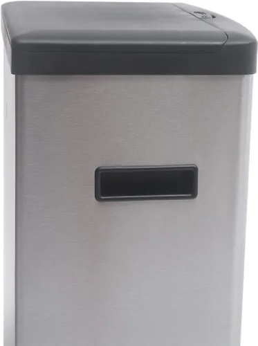 Miniatura 6 de Dispensador automático de arroz, caja de almacenamiento de dispensador de granos, contenedor de almacenamiento de arroz de acero inoxidable de gran