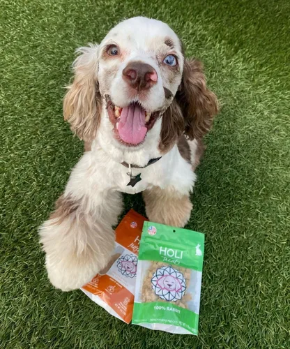 Miniatura 7 de HOLI Decoración de comida para perros de hígado de cordero – Decoración liofilizada para perro de hígado de cordero para alimentos secos – Un solo