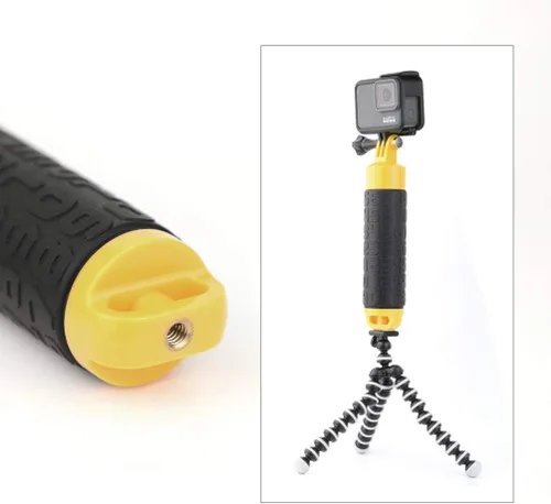 Miniatura 3 de Monopod flotante impermeable para GoPro Hero 1 2 3 3+ 4 5 6 7 8 9 10 11 sesión 2018 cámara de acción, y AKASO EK5000 EK7000/SJCAM SJ4000 SJ5000